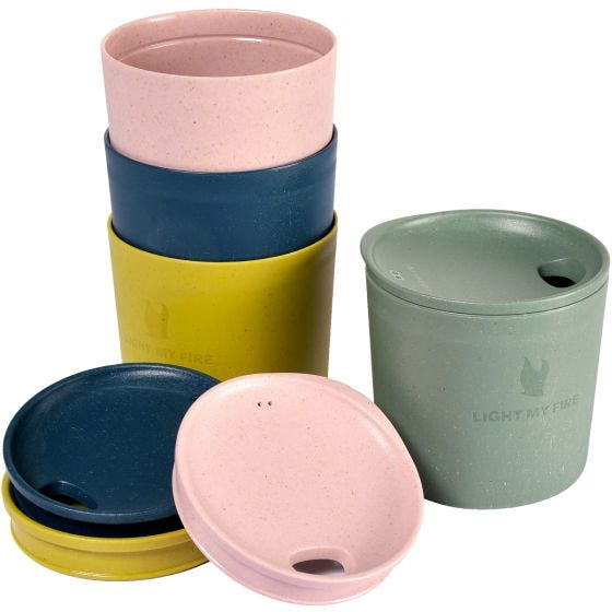 Zestaw Kubków Light My Fire MyCup´n Lid Short Różnokolorowych