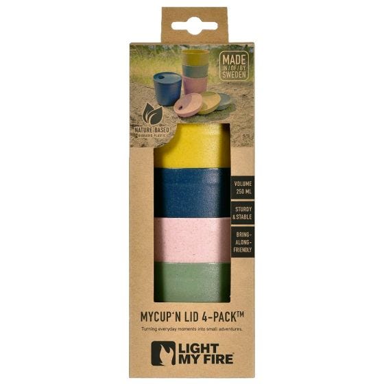Zestaw Kubków Light My Fire MyCup´n Lid Short Różnokolorowych