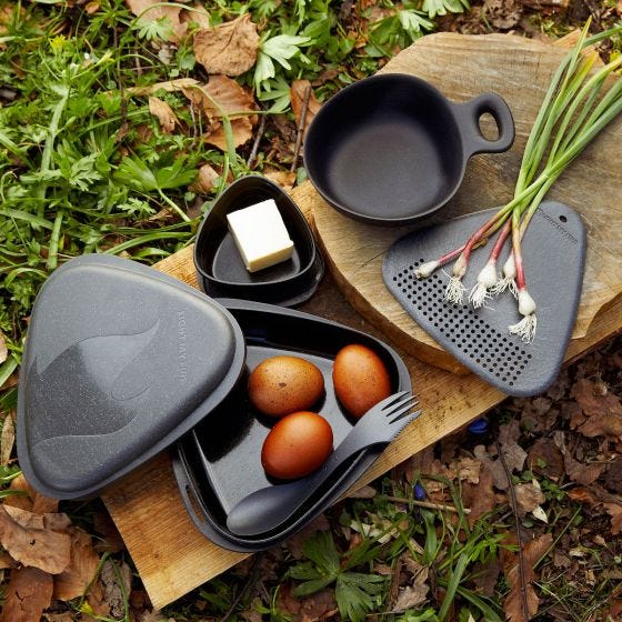 Zestaw Kempingowy Light My Fire Outdoor MealKit 8pcs Sandy Green