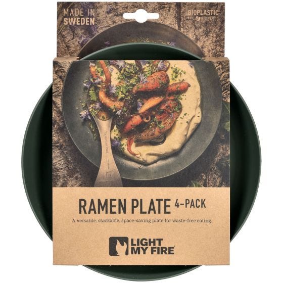 Talerz Light My Fire Ramen 4 Szt. Sage Green