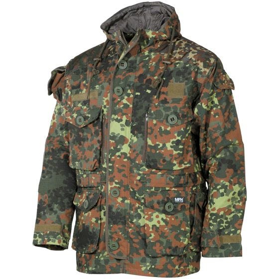 Kurtka Parka MFH Commando Jacket Smock Flecktarn