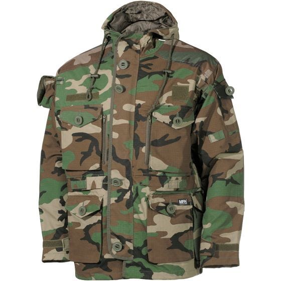Kurtka Parka MFH Commando Jacket Smock Woodland