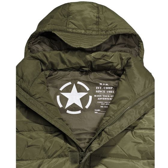 Kamizelka z Kapturem MFH Lined Vest OD Green