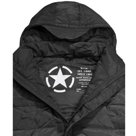 Kamizelka z Kapturem MFH Lined Vest Czarna