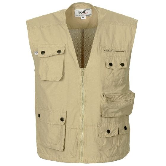 Kamizelka Fox Outdoor Microfibre Khaki
