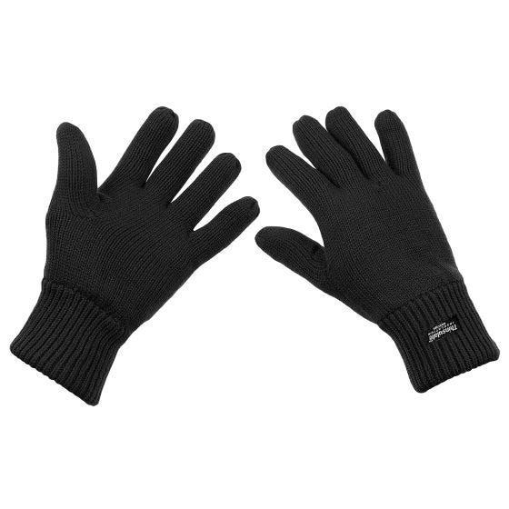 Rękawice MFH Knitted 3M Thinsulate Czarne