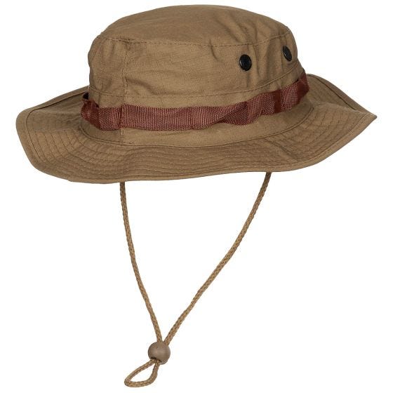 Kapelusz MFH GI Boonie Ripstop Coyote
