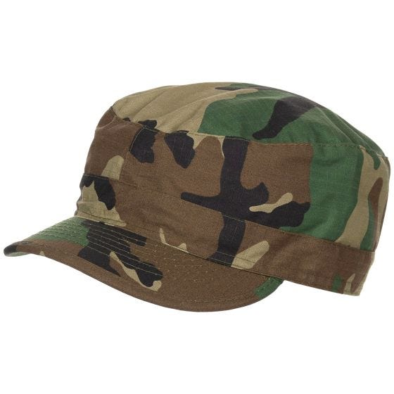 Czapka Patrolówka MFH BDU Ripstop Woodland