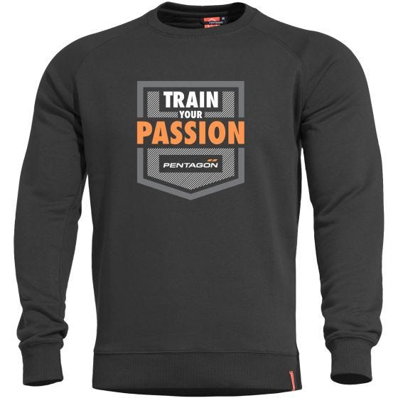 Bluza Pentagon Hawk Sweater Train your Passion Czarna