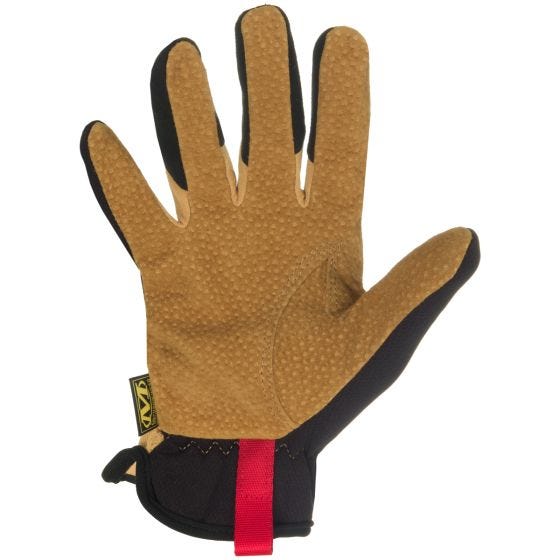 Rękawice Taktyczne Mechanix Wear FastFit Leather Brązowe