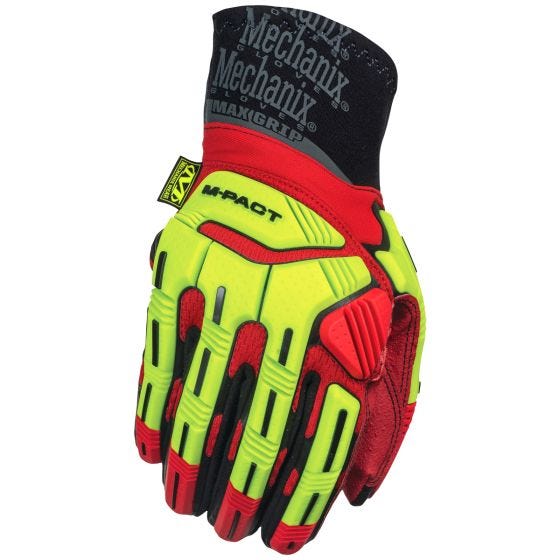Rękawice Taktyczne Mechanix Wear M-Pact XPLOR Grip Fluorescent Yellow