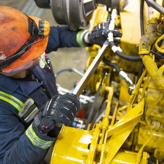 Rękawice Mechanix Wear Coldwork M-Pact Szaro/Czarne