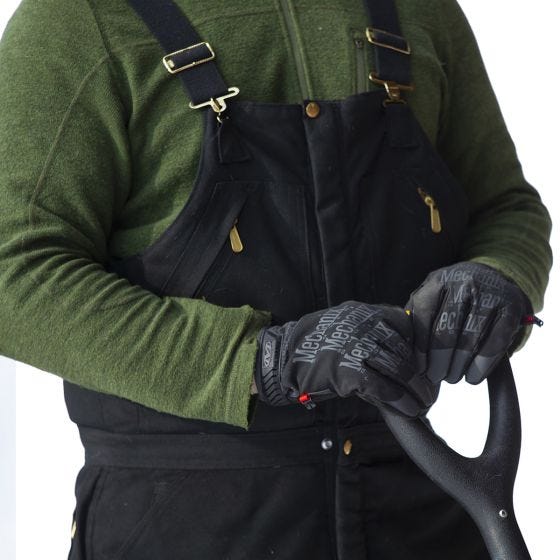 Rękawice Mechanix Wear Coldwork Original Szaro/Czarne