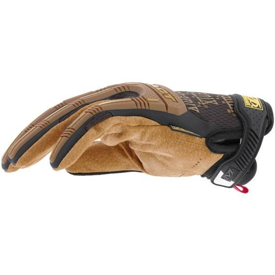 Rękawice Taktyczne Mechanix Wear M-Pact Leather Brązowe