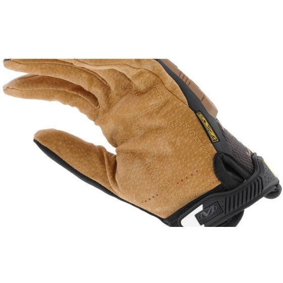 Rękawice Taktyczne Mechanix Wear M-Pact Leather Brązowe