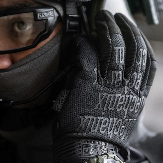 Rękawice Taktyczne Mechanix Wear The Original Covert Czarne