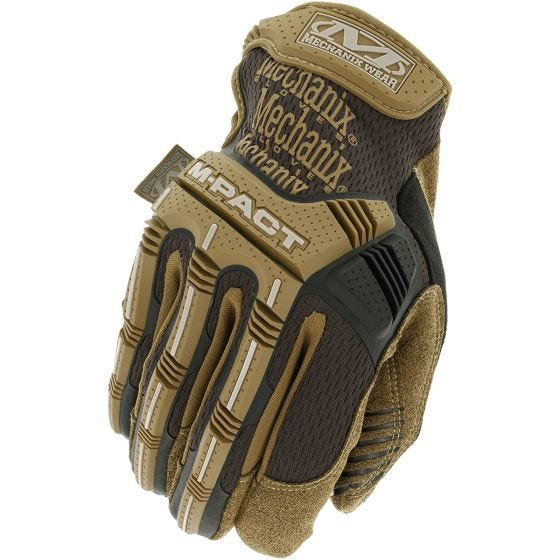 Rękawice Taktyczne Mechanix Wear M-Pact - Brązowe