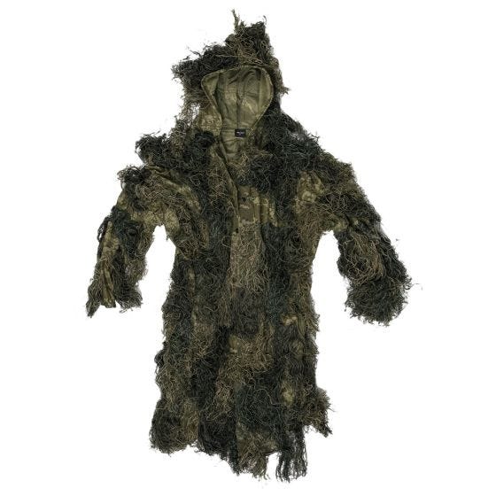 Strój Maskujący Mil-Tec Ghillie Parka Anti-Fire Basic Woodland
