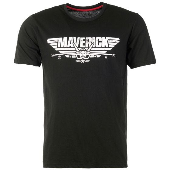 Koszulka T-shirt Mil-Tec Maverick Czarna
