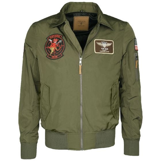 Kurtka Lotnicza Mil-Tec Top Gun Hornet Olive Drab