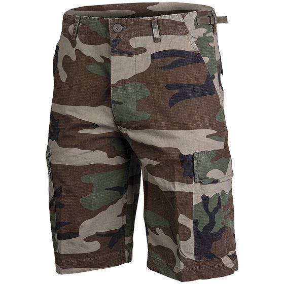 Szorty Mil-Tec US Bermuda Ripstop Woodland