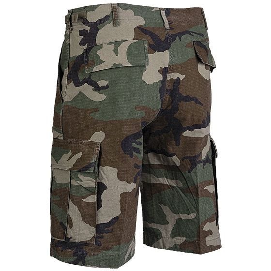 Szorty Mil-Tec US Bermuda Ripstop Woodland