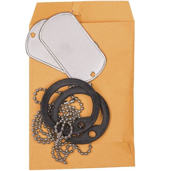 Nieśmiertelniki Mil-Tec US Original Dog Tag