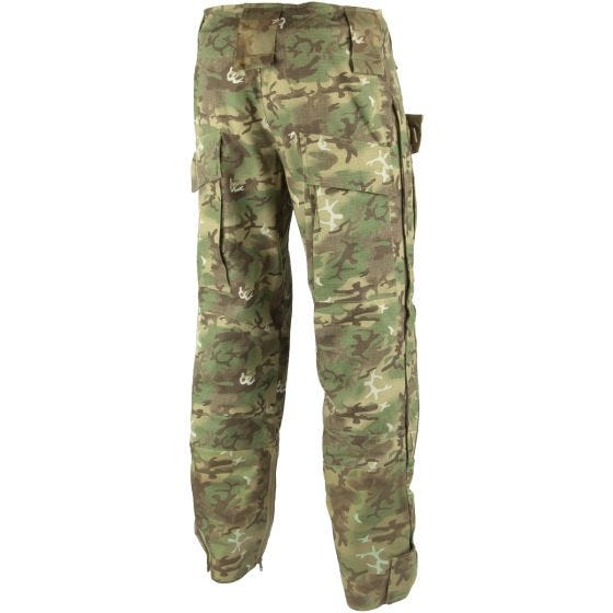 Spodnie Mil-Tec Warrior z Nakolannikami Arid Woodland