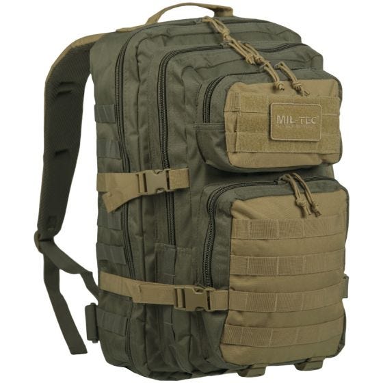 Plecak Mil-Tec US Assault Duży Ranger Green/Coyote