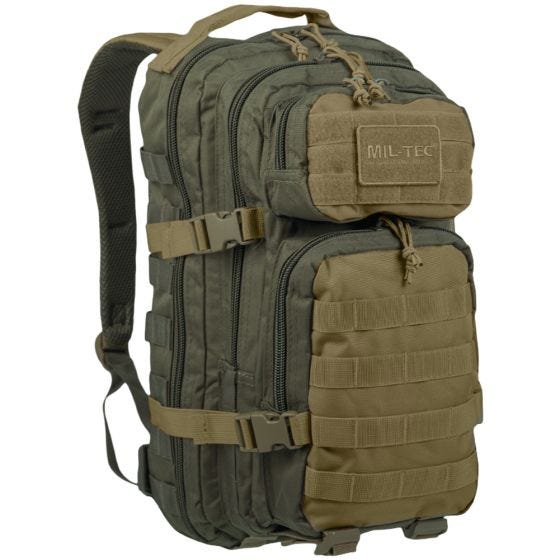 Plecak Mil-Tec US Assault Mały Ranger Green/Coyote