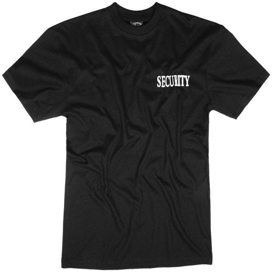 Koszulka Mil-Tec SECURITY T-Shirt  Czarna