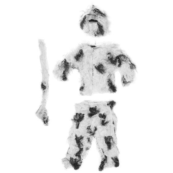 Strój Maskujący Mil-Tec Ghillie Anti-Fire Basic Snow