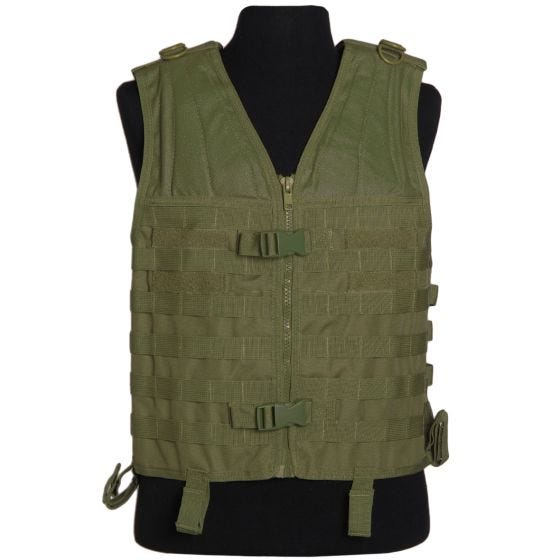 Kamizelka Taktyczna Mil-Tec MOLLE Carrier Oliwkowa