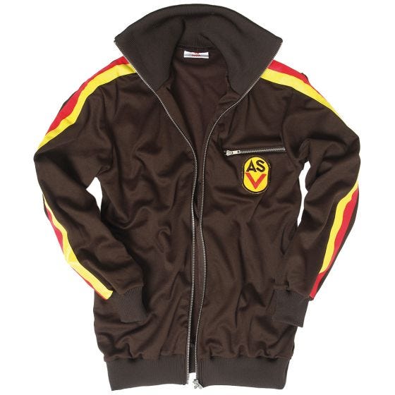 Bluza Mil-Tec NVA East German ASV - Brązowa