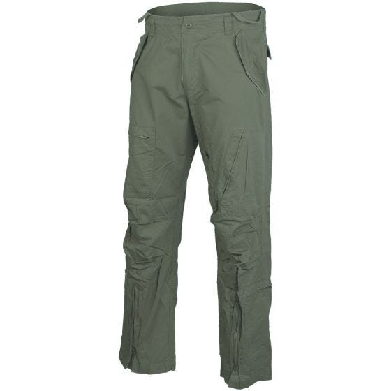 Spodnie Mil-Tec Pilot Poplin Oliwkowe