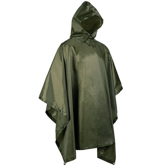 Poncho Przeciwdeszczowe Mil-Tec - Oliwkowe