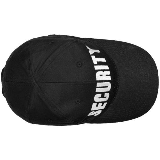 Czapka Bejsbolówka Mil-Tec Security Czarna