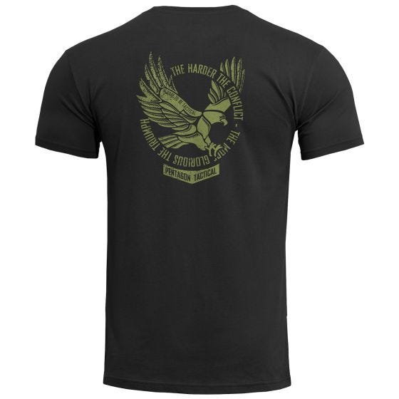 Koszulka Pentagon Ageron Eagle Czarna