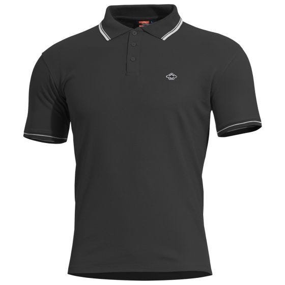 Koszulka Pentagon Aniketos Polo Stripes Czarna