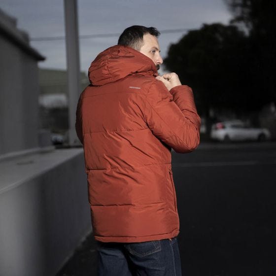 Kurtka Pentagon Taurus Puffer Maroon Red
