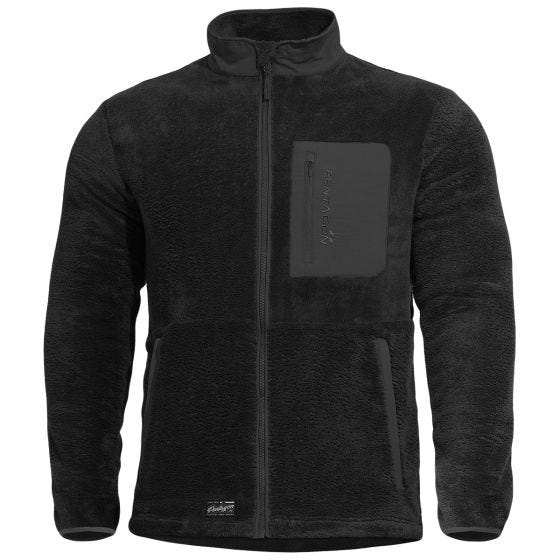 Polar Pentagon Grizzly Full Zip Czarny