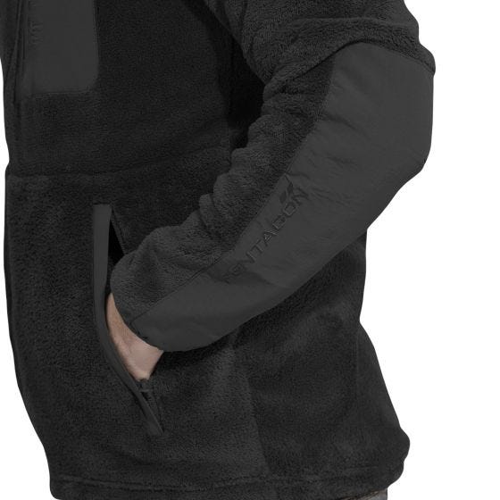 Polar Pentagon Grizzly Full Zip Czarny