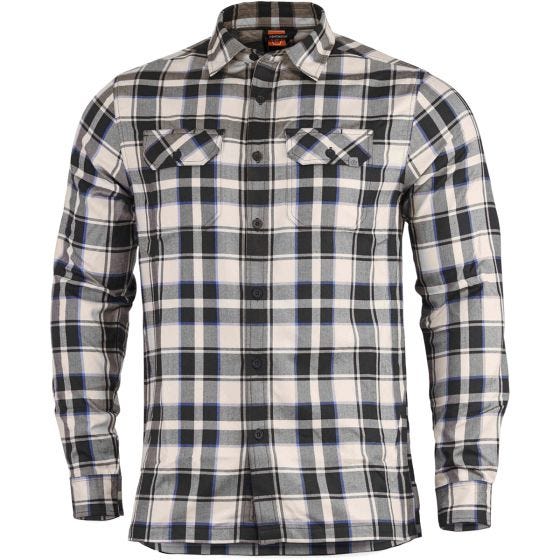 Koszula Flanelowa w Kratkę Pentagon Drifter Off White