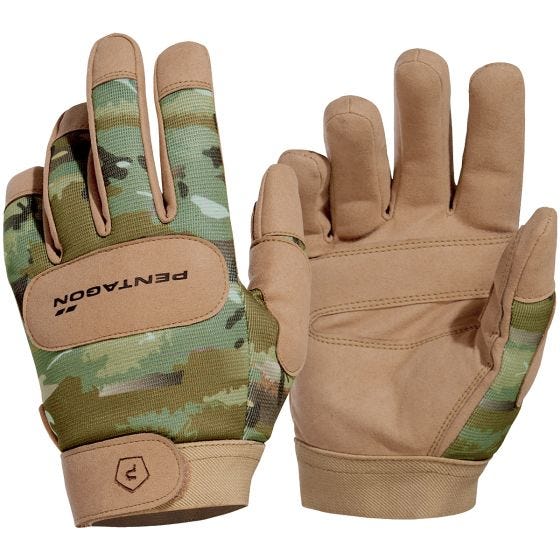 Rękawice Taktyczne Pentagon Duty Mechanic PentaCamo