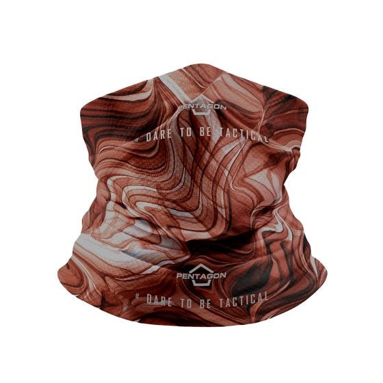 Szal Komin Pentagon Skiron Liquid Maroon Red