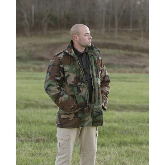 Płaszcz Propper M65 Field z Podpinką Woodland