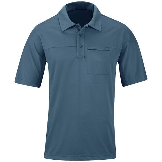 Koszulka Polo Męska Propper HLX Krótki Rękaw Steel Blue