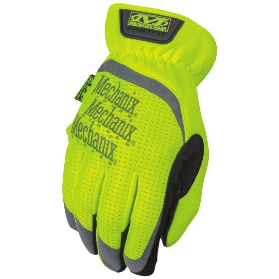 Rękawice Taktyczne Mechanix Wear The Safety FastFit Żółte