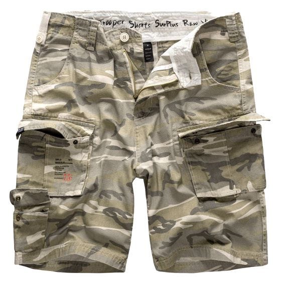Szorty Surplus Trooper Shorts Desert Light
