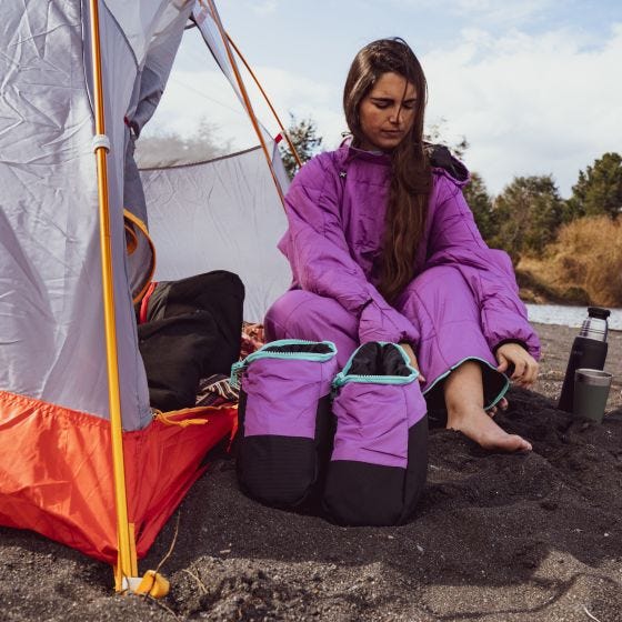 Kombinezon Śpiwór Selk'bag Lite 6G Violet Cockatoo
